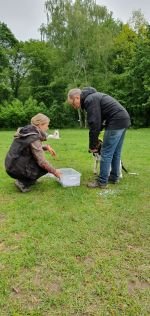 Nasenarbeit mit den Welpen und Junghunden 2019